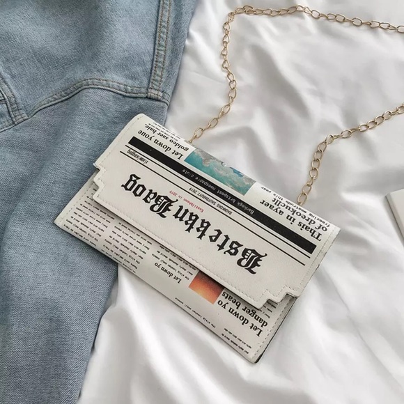 Handbags - 𝕙𝕡𝕩𝟛 Newspaper Shoulder Crossbody Purse